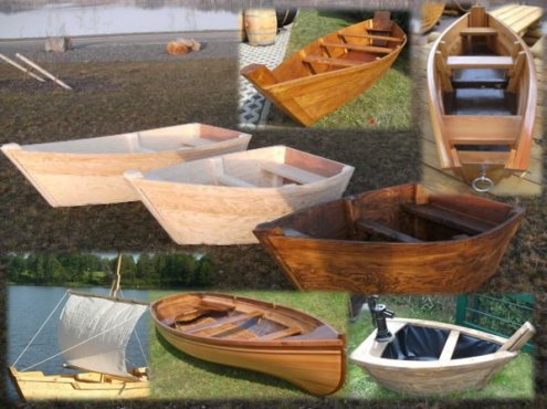 Holz-, PVC- & Design-Boote