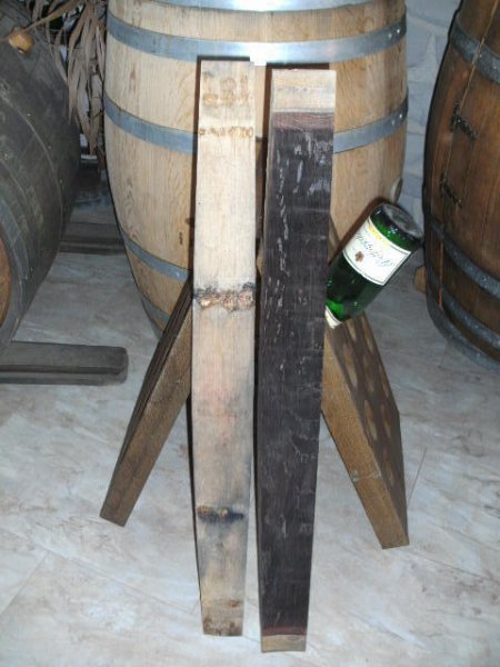 94x7-8cm FASSDAUBE AUS 225L EICHENHOLZFASS WEINFASS EICHENFASS