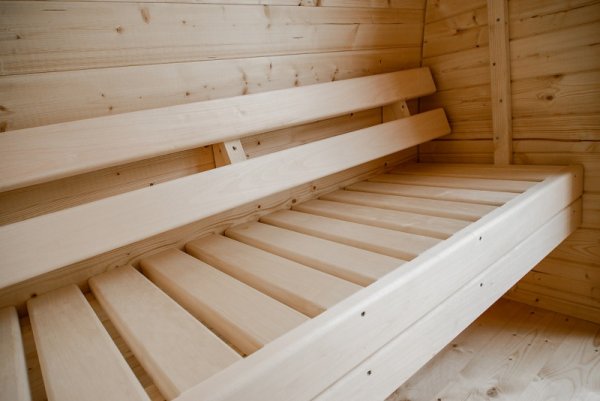 9,6 m² Sauna Pod  Holzsauna mit Vorraum und 6Kw Elektroofen Saunahaus Gartensauna Gartenhaus Holzhaus