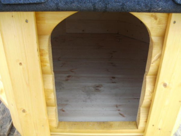 8 Eck Hundehtte Hundehaus Hundeschlafplatz Tierhaus Hundekota