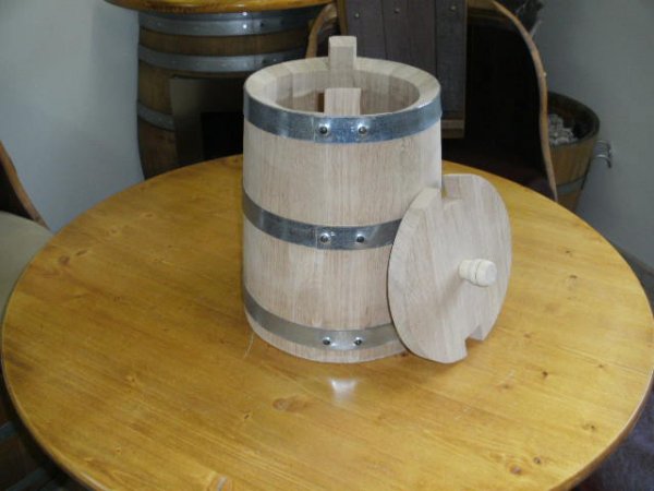 10 Liter Kraut- & Gurkenfass aus Eichenholz