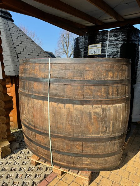 Ca. 2500 Liter ovales gebrauchtes Barrique - Eichenfass Weinfass Holzfass