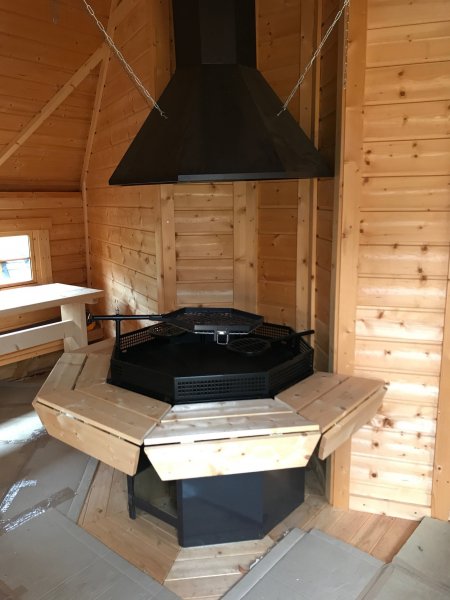 TOP 8-Eckiger Standard GRILL fr alle Grillkota & Pavillon Kohlegrill BARBECUE BBQ Holzgrill