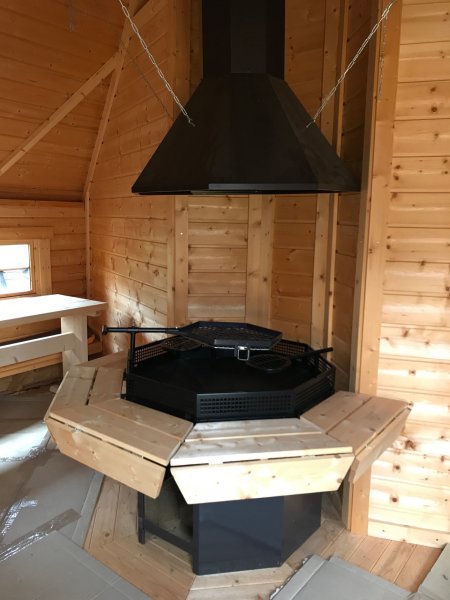 TOP 8-Eckiger Standard GRILL fr alle Grillkota & Pavillon Kohlegrill BARBECUE BBQ Holzgrill