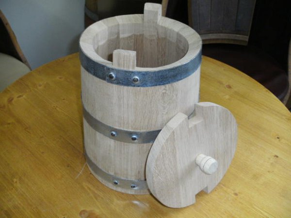 20 Liter Kraut- & Gurkenfass aus Eichenholz