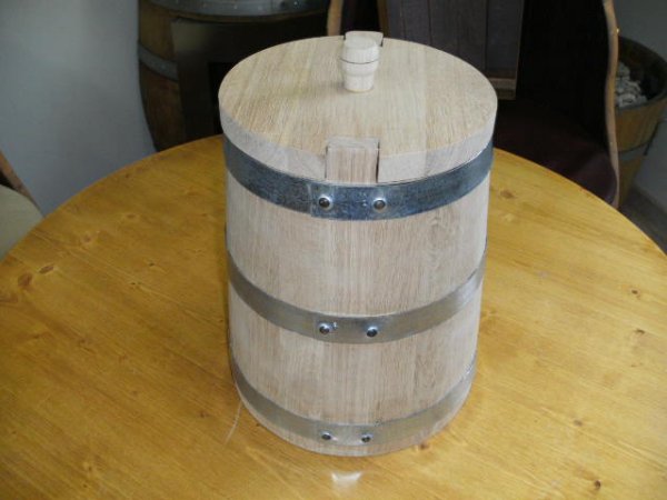 30 Liter Kraut- & Gurkenfass aus Eichenholz