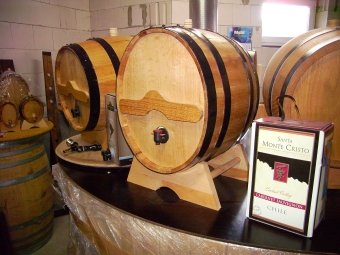 3- und 5-Liter Bag in Box Fass oval, Eichenfass, Weinfass, Holzf