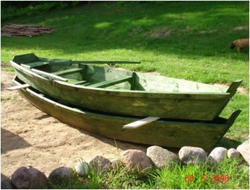 NORDIKA-57 Fischer Holzboot Anglerboot Ruderboot Boot