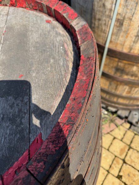 700 Liter rundes gebrauchtes Weinfass Eichenfass Holzfass