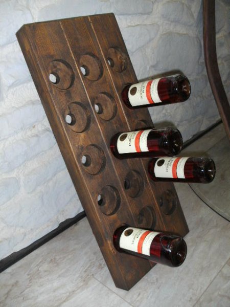 15er Weinpult, Rttelbrett Rttelpult Weinregal Flaschenregal