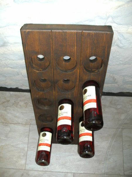15er Weinpult, Rttelbrett Rttelpult Weinregal Flaschenregal