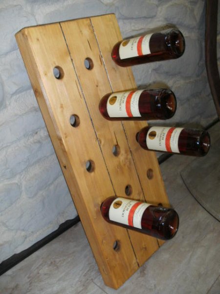 15er Weinbrett Rttelpult Weinregal Wandregal Pult Flaschenregal