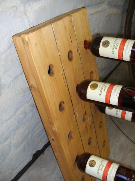 15er Weinbrett Rttelpult Weinregal Wandregal Pult Flaschenregal