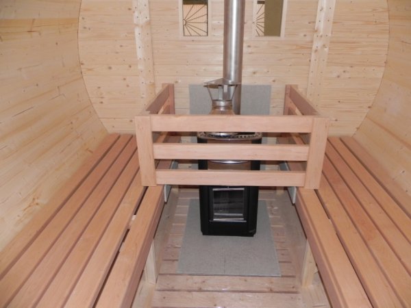 Holzschutzgitter für Saunaofen