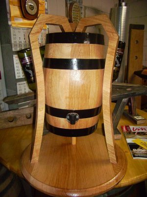 Fass-Zapfbock 3-Liter Bag in Box & 3L Bier-Blech-Zapffsser