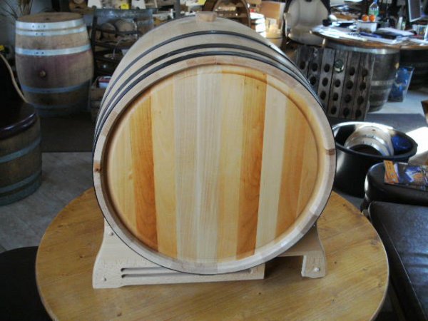 10L Bag in Box Fass mit Khlung Bibfass Holzfass Weinkhlschrank