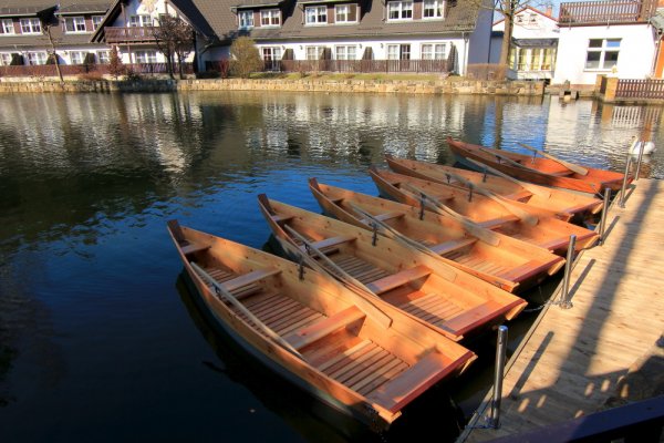 NORDIKA-K35 Fischer Holzboot Anglerboot Ruderboot Boot