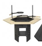 Nur der Ersatz 6-eck - Grillrost fr TOP 6-Eckiger LUXURY GRILL