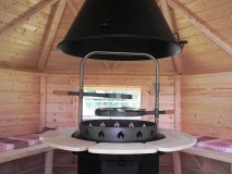 VIKING GRILL RUND fr alle Grillkota Kohlegrill BARBECUE BBQ Holzgrill