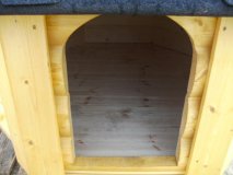 8 Eck Hundehtte Hundehaus Hundeschlafplatz Tierhaus Hundekota