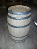 20 Liter neues Fass aus Kastanienholz H.45, D.30cm Holzfass Wasserfass Dekofass