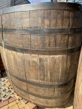 Ca. 2500 Liter ovales gebrauchtes Barrique - Eichenfass Weinfass Holzfass