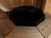 TOP 8-Eckiger Standard GRILL fr alle Grillkota & Pavillon Kohlegrill BARBECUE BBQ Holzgrill