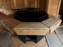 TOP 8-Eckiger Standard GRILL fr alle Grillkota & Pavillon Kohlegrill BARBECUE BBQ Holzgrill