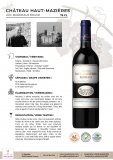 Chateau HAUT-MAZIERES 2018 - 60 x 0,75L Flaschen Rotwein im Barriquefass gereift AOC BORDEAUX ROUGE