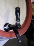 Edelstahl-Wein-Auslaufhahn für Holzfass mit 22mm Hahnloch