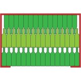 CARGO-80 GITTERBOX FR 433 liegende WEINFLASCHEN 119X79XH.91,5cm aus Feuerverzinktem Stahl stapelbar