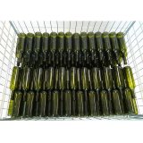 CARGO-80 GITTERBOX FR 433 liegende WEINFLASCHEN 119X79XH.91,5cm aus Feuerverzinktem Stahl stapelbar
