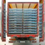 CARGO-80 GITTERBOX FR 433 liegende WEINFLASCHEN 119X79XH.91,5cm aus Feuerverzinktem Stahl stapelbar