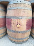 228 Liter gebrauchtes Burgundy Barriquefass Eichenfass Weinfass Holzfass Wasserfass Dekofass Wasserfass Fassregentonne