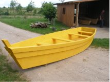 NORDIKA-57S Fischer Holzboot Anglerboot Ruderboot Boot