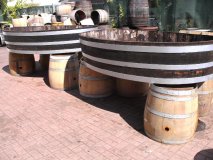 Hunde - Badefass Tierbadefass Tiertrnke Tierbadewanne Holzwanne