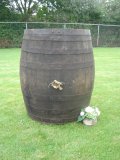 500 Liter rundes gebrauchtes Weinfass Eichenfass Holzfass