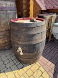 700 Liter rundes gebrauchtes Weinfass Eichenfass Holzfass