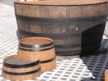 GF175-DELUXE BADEFASS, SAUNATAUCHBECKEN, BADEBOTTICH D.175cm