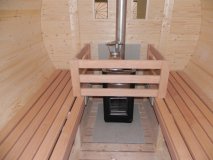 Holzschutzgitter für Saunaofen