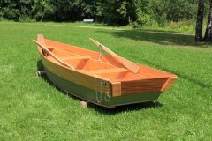 NORDIKA-K35 Fischer Holzboot Anglerboot Ruderboot Boot